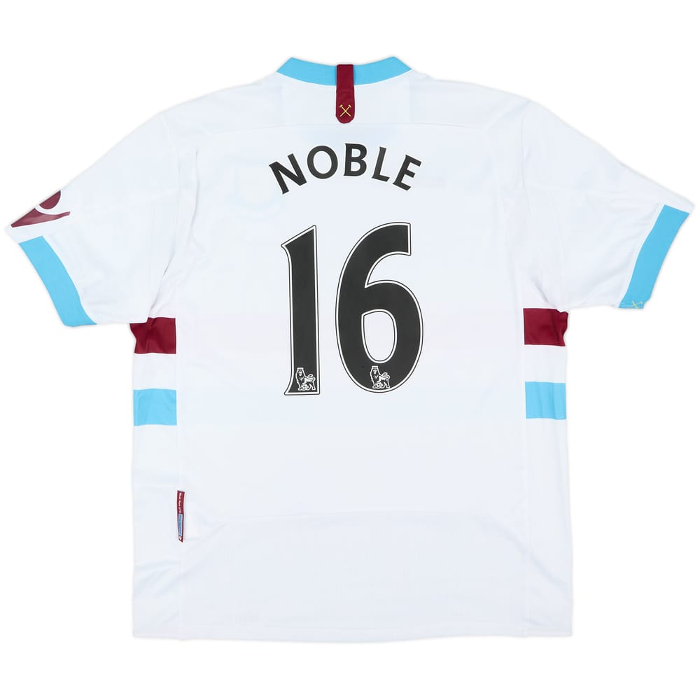 2010-12 West Ham Away Shirt Noble #16 - 9/10 - (L)