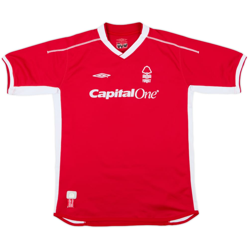 2003-04 Nottingham Forest Home Shirt - 8/10 - (XL.Boys)