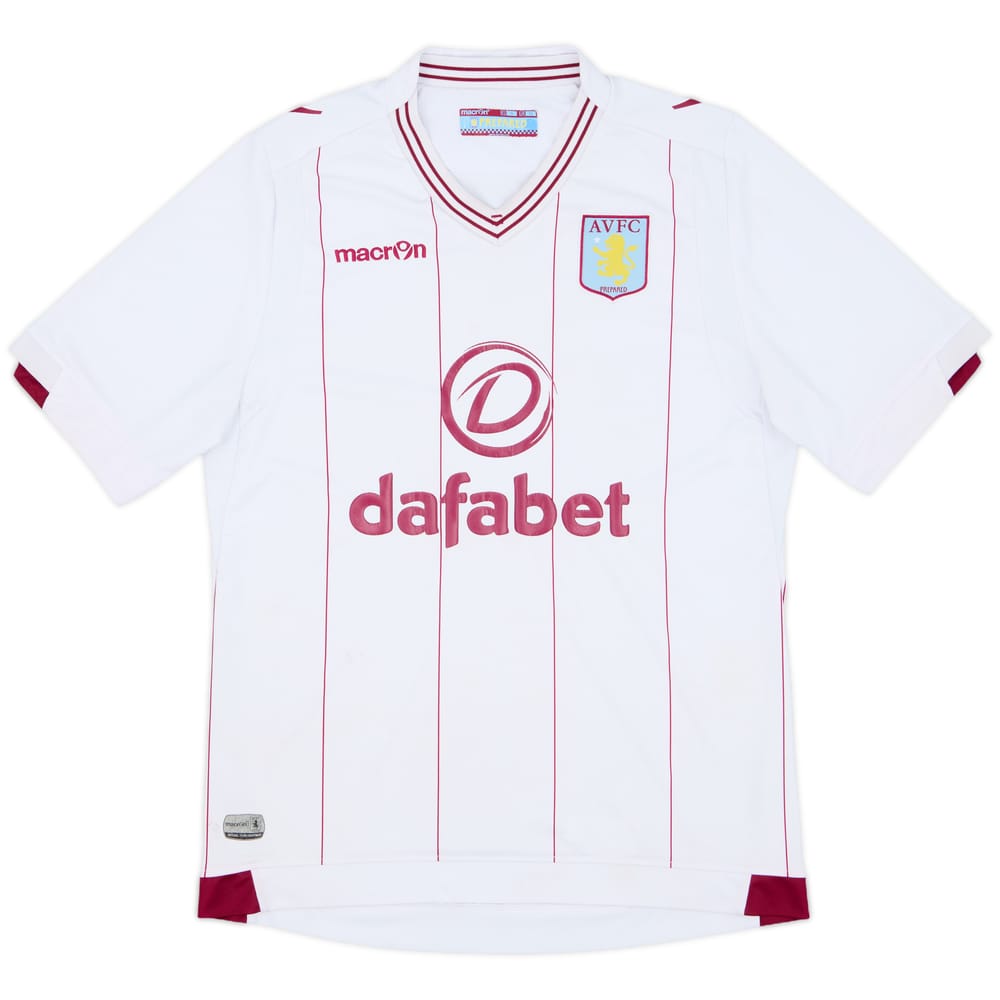 2014-15 Aston Villa Away Shirt - 7/10 - (Women's L)