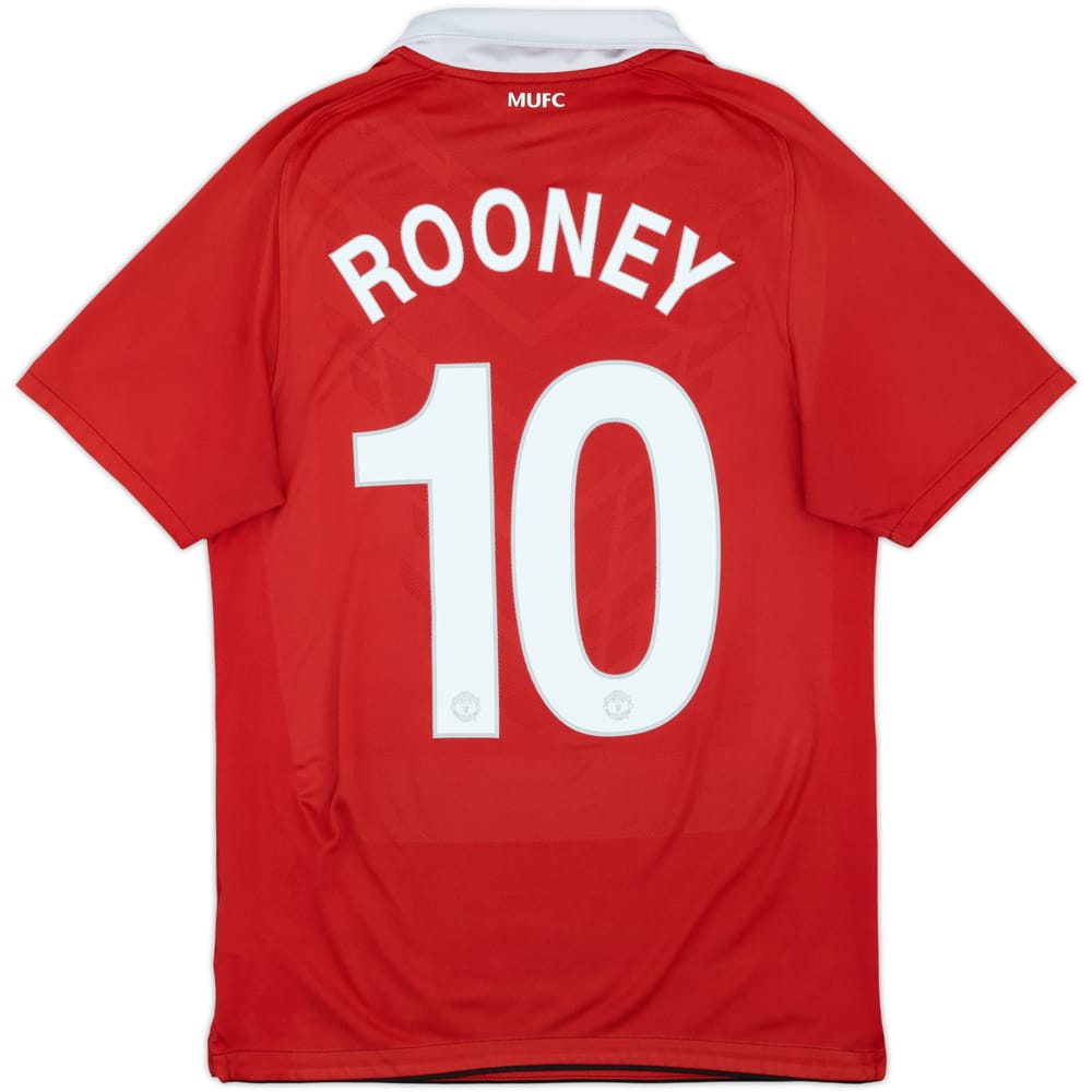 2010-11 Manchester United Home Shirt Rooney #10 - 5/10 - (S)