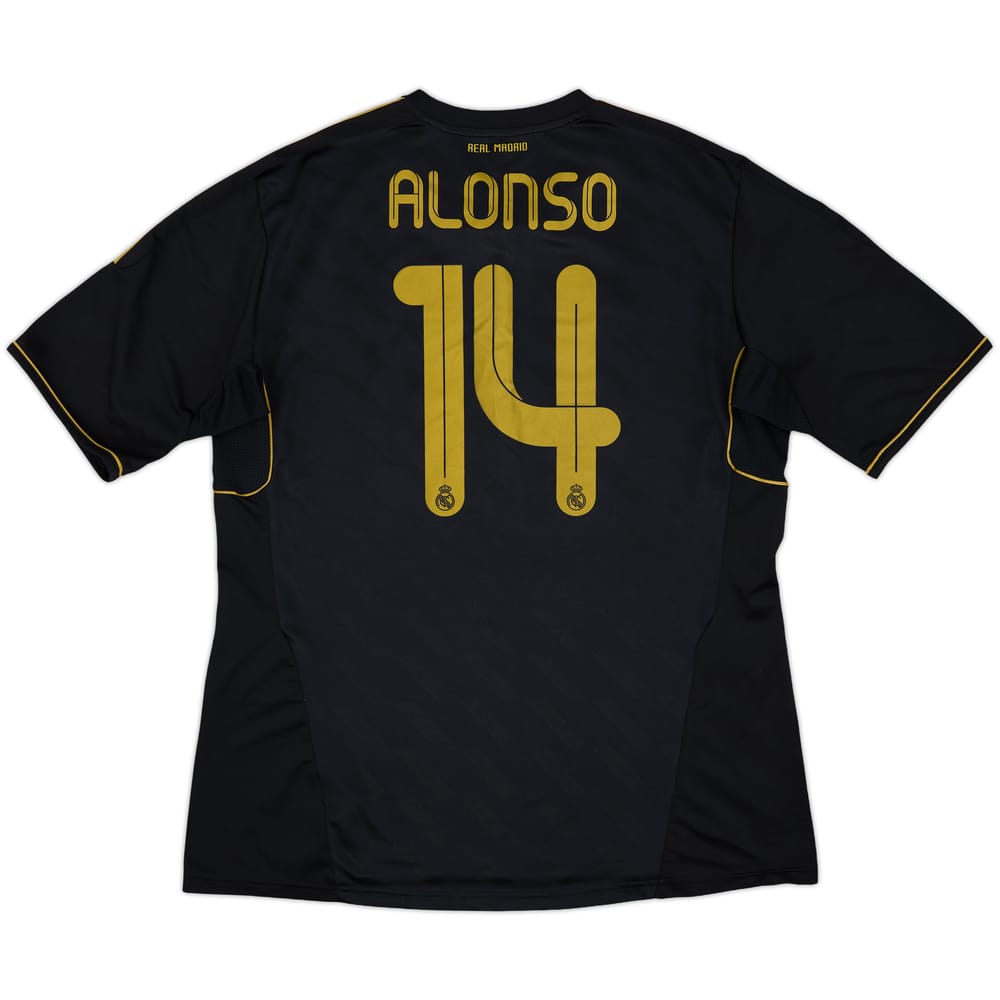2011-12 Real Madrid Away Shirt Alonso #14 - 9/10 - (XL)