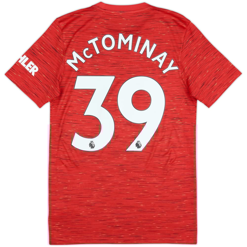 2020-21 Manchester United Home Shirt - 10/10 - (S)