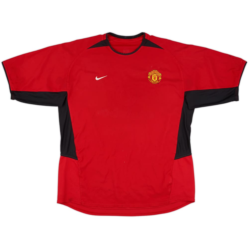 2002-04 Manchester United Home Shirt - 4/10 - (XL)