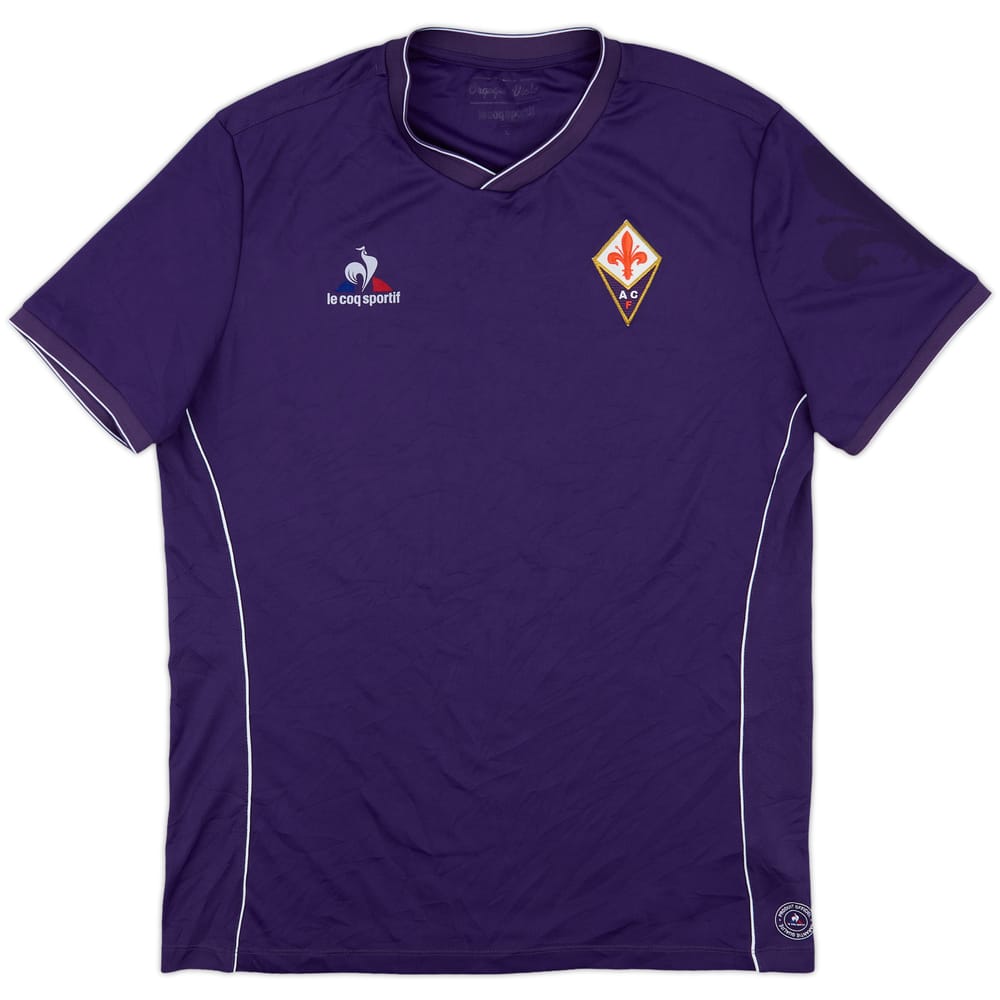 2015-16 Fiorentina Le Coq Sportif Training Shirt - 10/10 - (L)