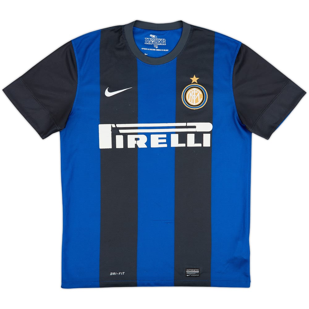 2012-13 Inter Milan Home Shirt - 5/10 - (M)