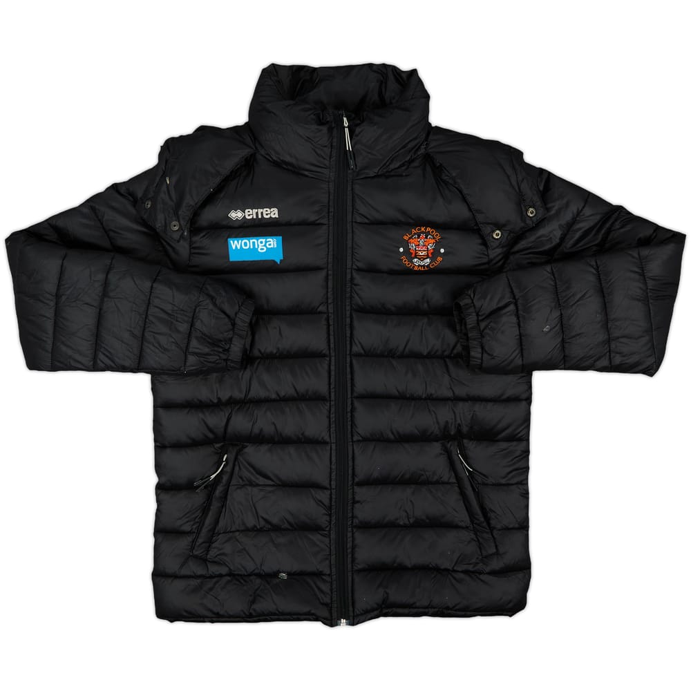 2013-15 Blackpool Errea Padded Bench Coat - 5/10 - (M)
