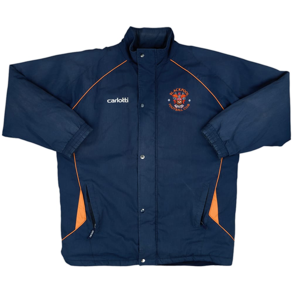 2007-08 Blackpool Carlotti Padded Bench Coat - 6/10 - (L)