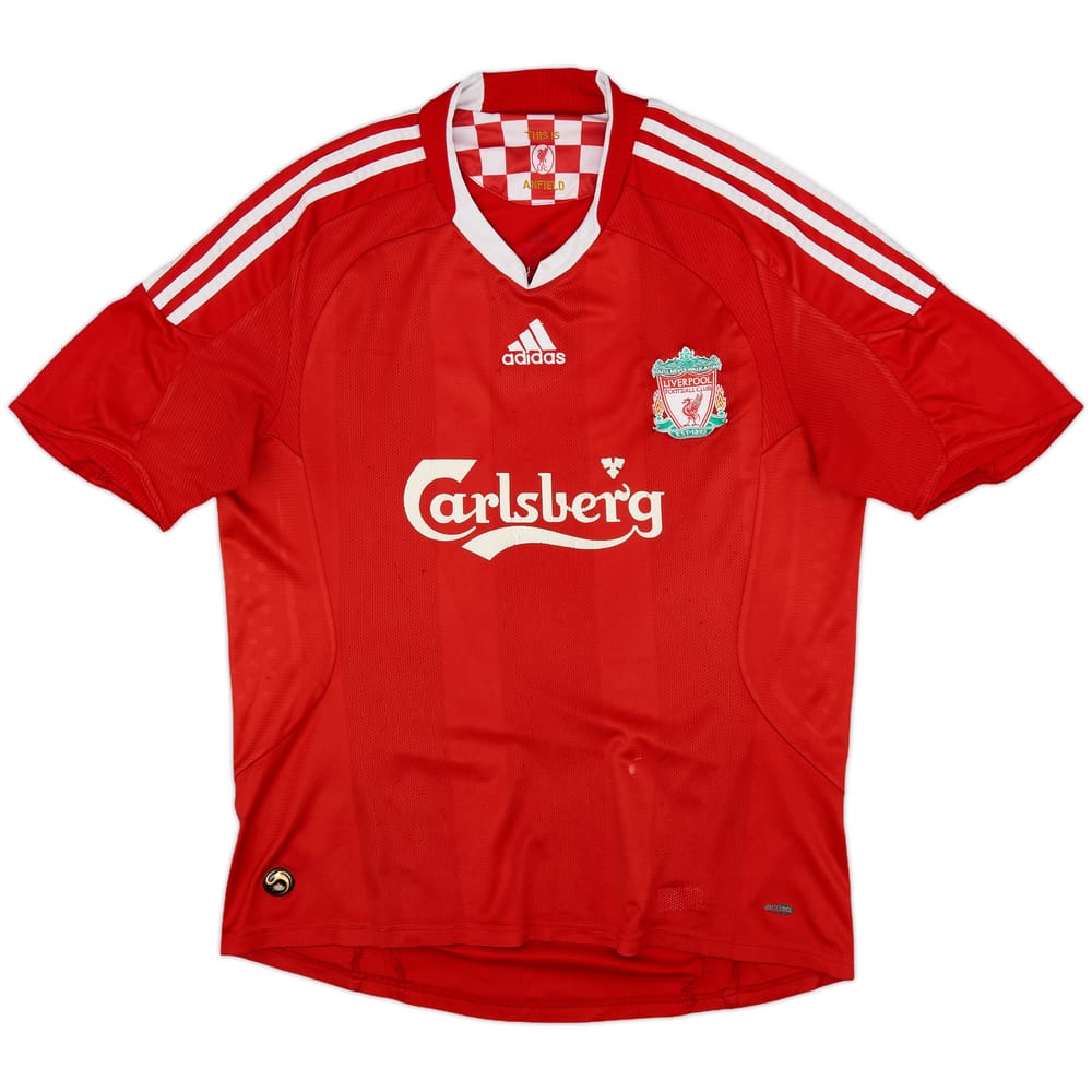 2008-10 Liverpool Home Shirt - 5/10 - (M)