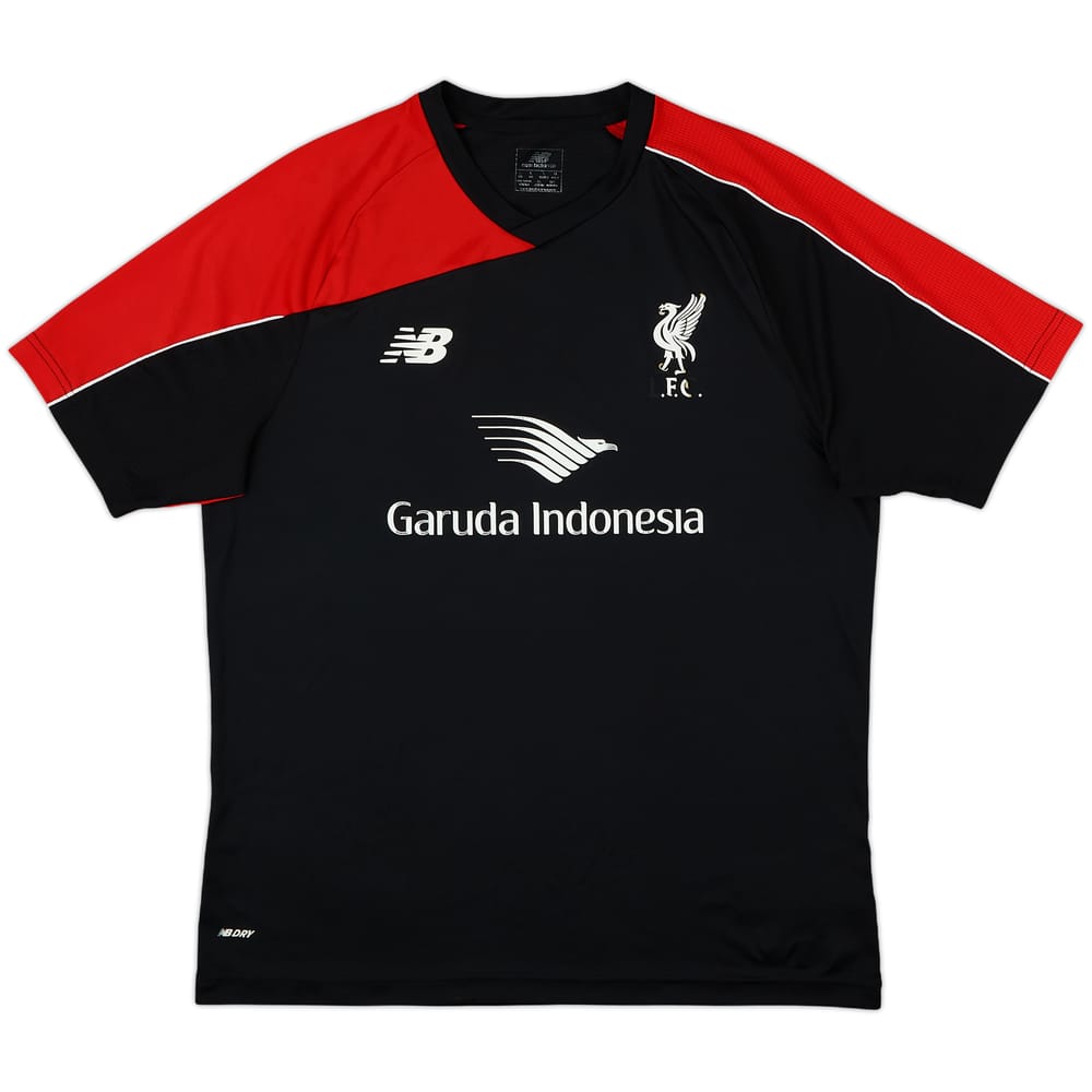 2015-16 Liverpool New Balance Training Shirt - 4/10 - (L)