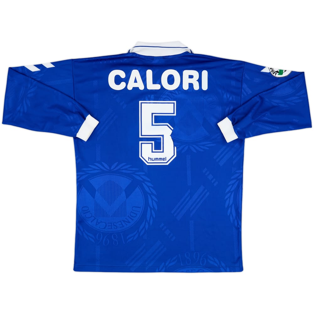 1997-98 Udinese Match Issue Away L/S Shirt Calori #5