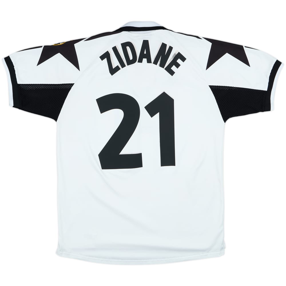 1998-99 Juventus Away Shirt Zidane #21 - 5/10 - (L)
