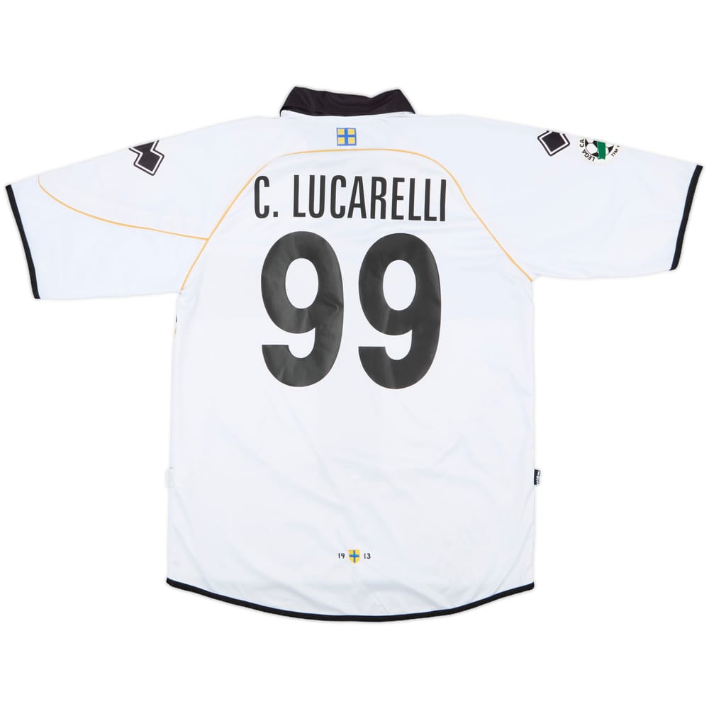 2008-09 Parma Home Shirt C. Lucarelli #99 - 4/10 - (XXL)