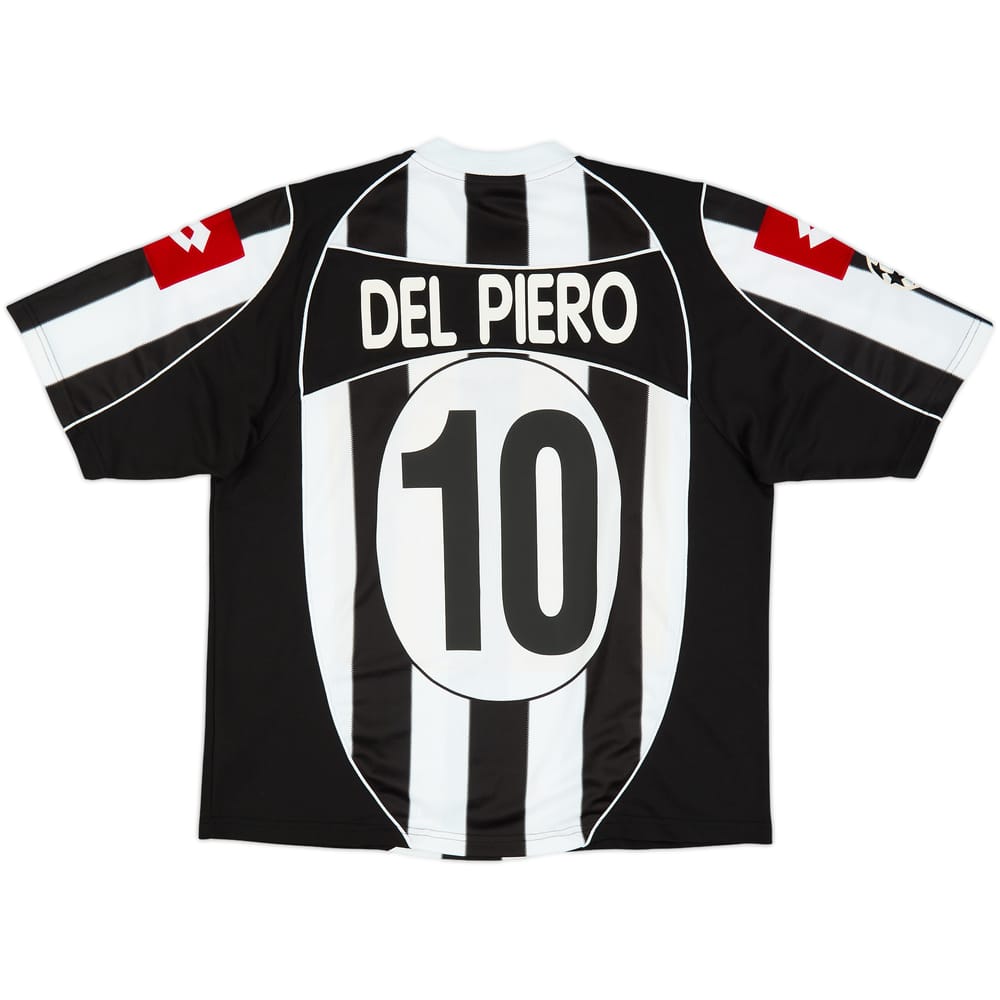 2002-03 Juventus Home Shirt Del Piero #10 - 8/10 - (L)