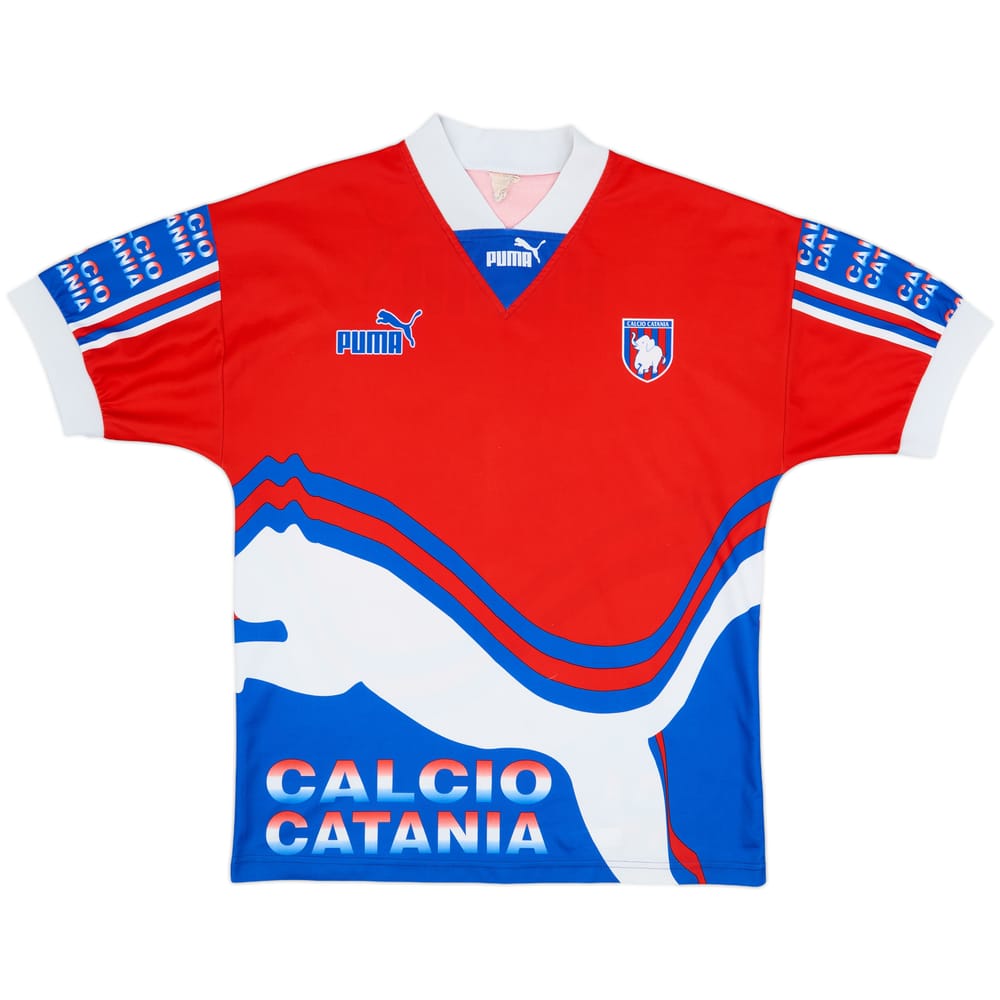 1997-98 Catania Puma Training Shirt - 8/10 - (M)