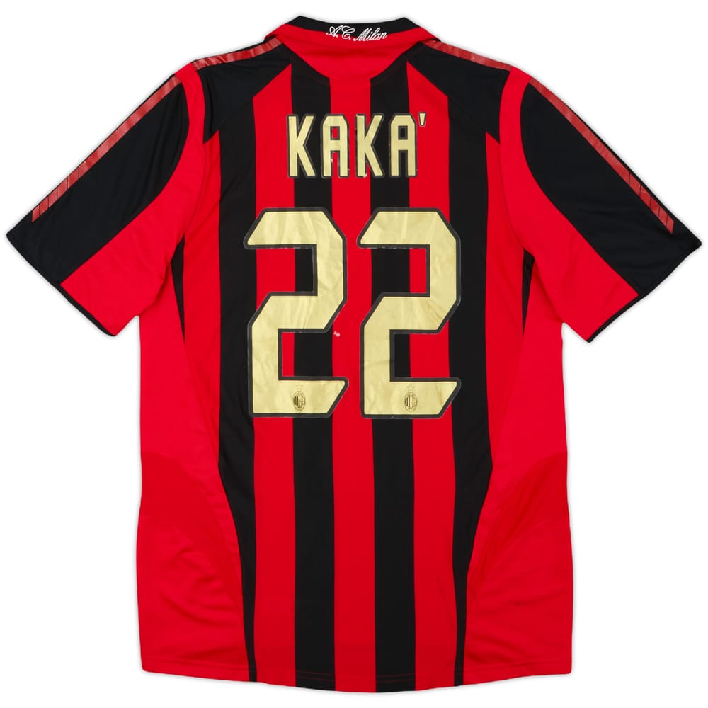 2005-06 AC Milan Home Shirt Kaka #22 - 6/10 - (S)