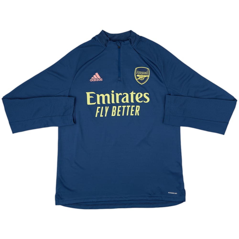 2020-21 Arsenal adidas 1/4 Zip Training Top - 8/10 - (XL)
