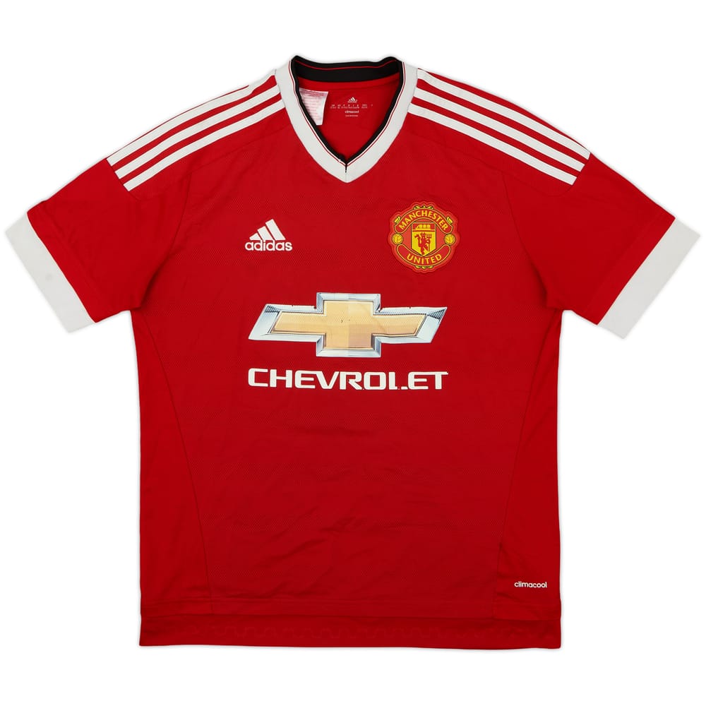 2015-16 Manchester United Home Shirt - 4/10 - (XL.Boys)