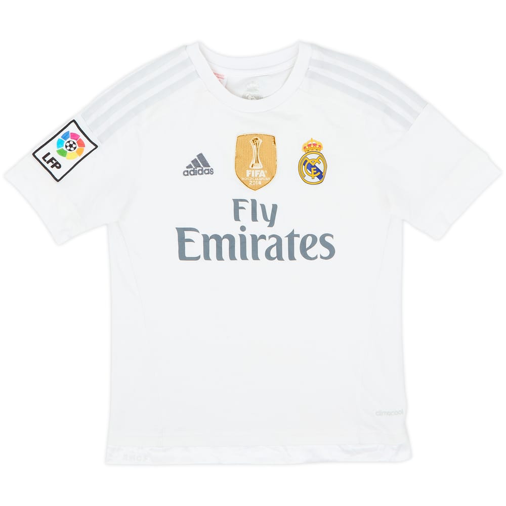 2015-16 Real Madrid Home Shirt - 6/10 - (M.Boys)