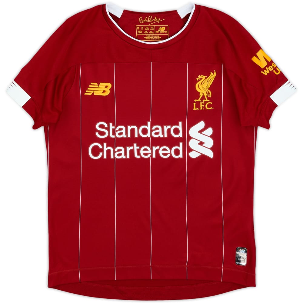 2019-20 Liverpool Home Shirt - 9/10 - (S.Boys)