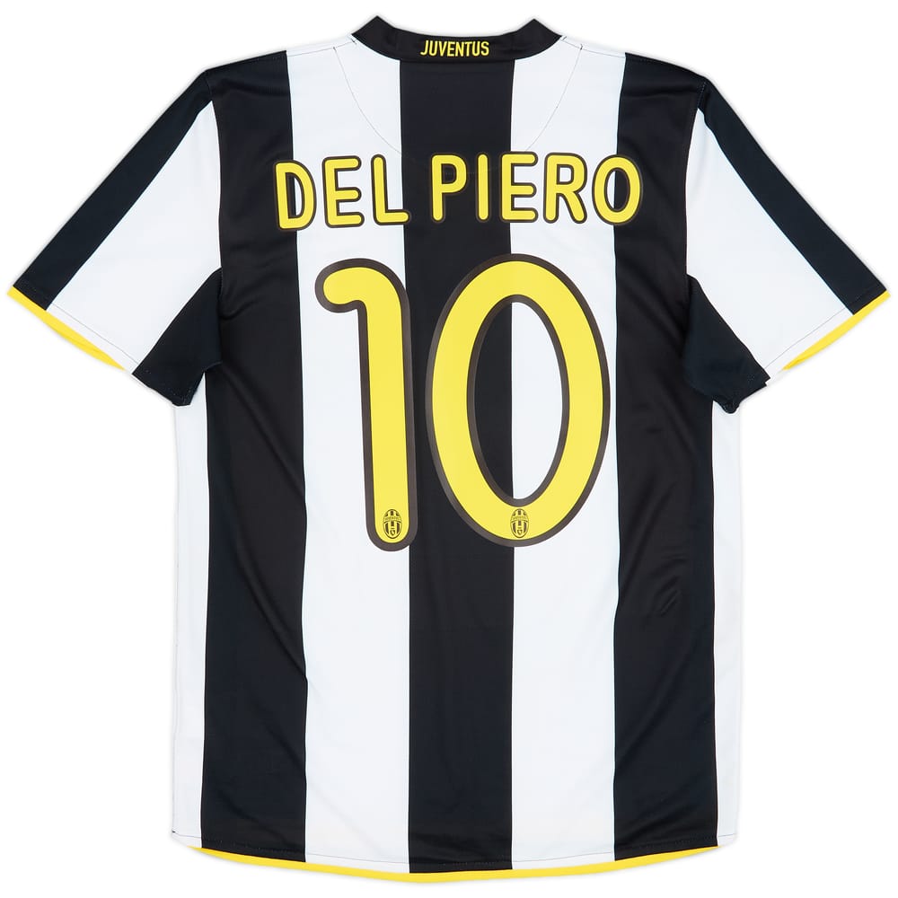 2008-09 Juventus Home Shirt Del Piero #10 - 5/10 - (S)