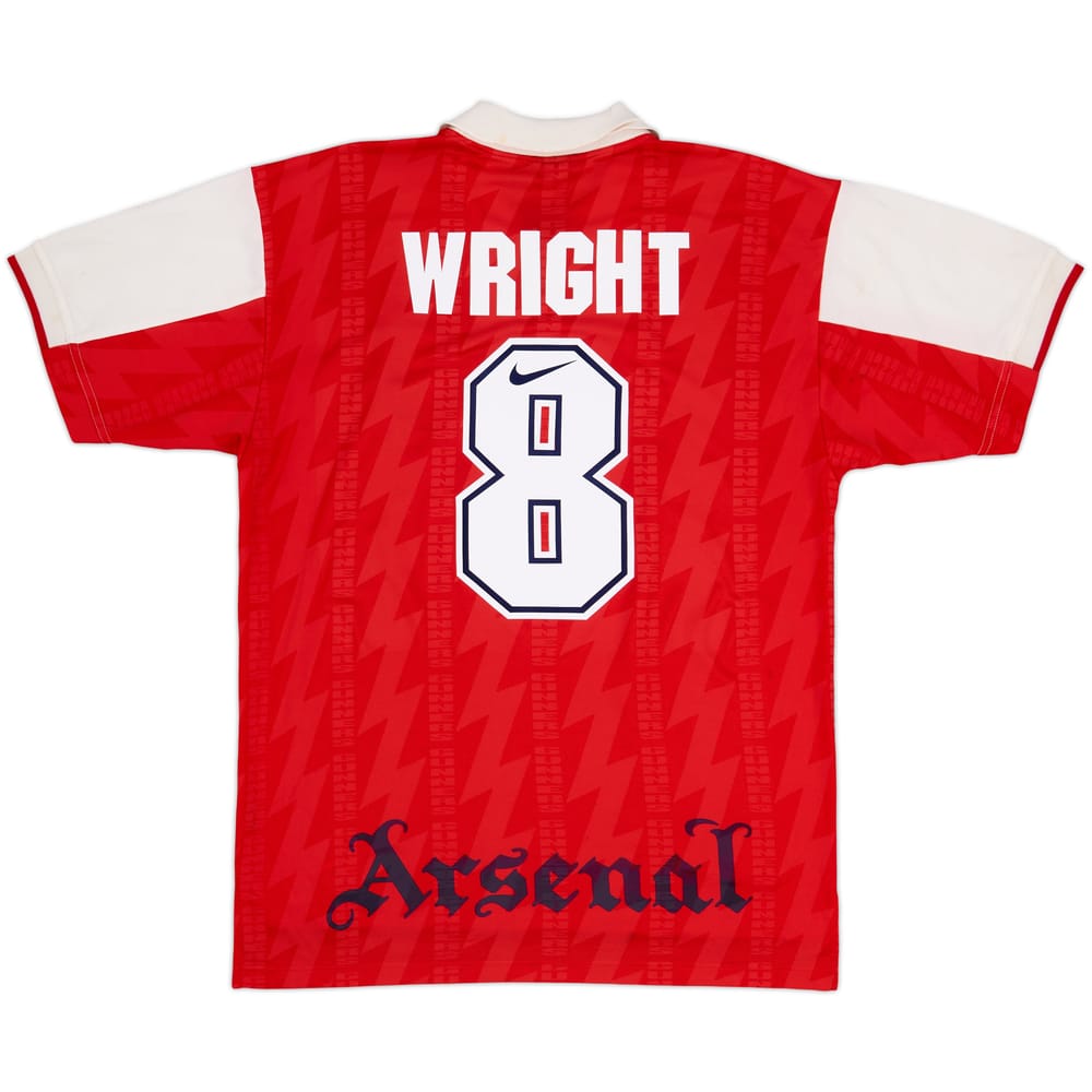 1994-96 Arsenal Home Shirt Wright #8 - 7/10 - (L)