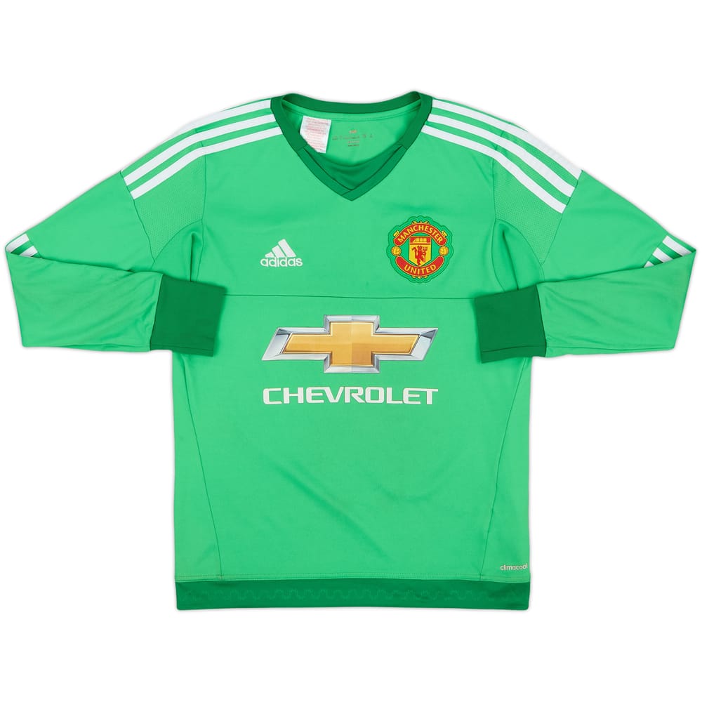 2015-16 Manchester United GK Shirt - 7/10 - (L.Boys)