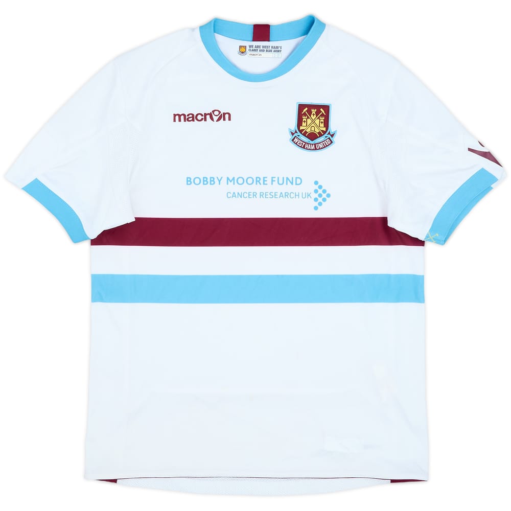 2010-12 West Ham Away Shirt - 8/10 - (L.Boys)