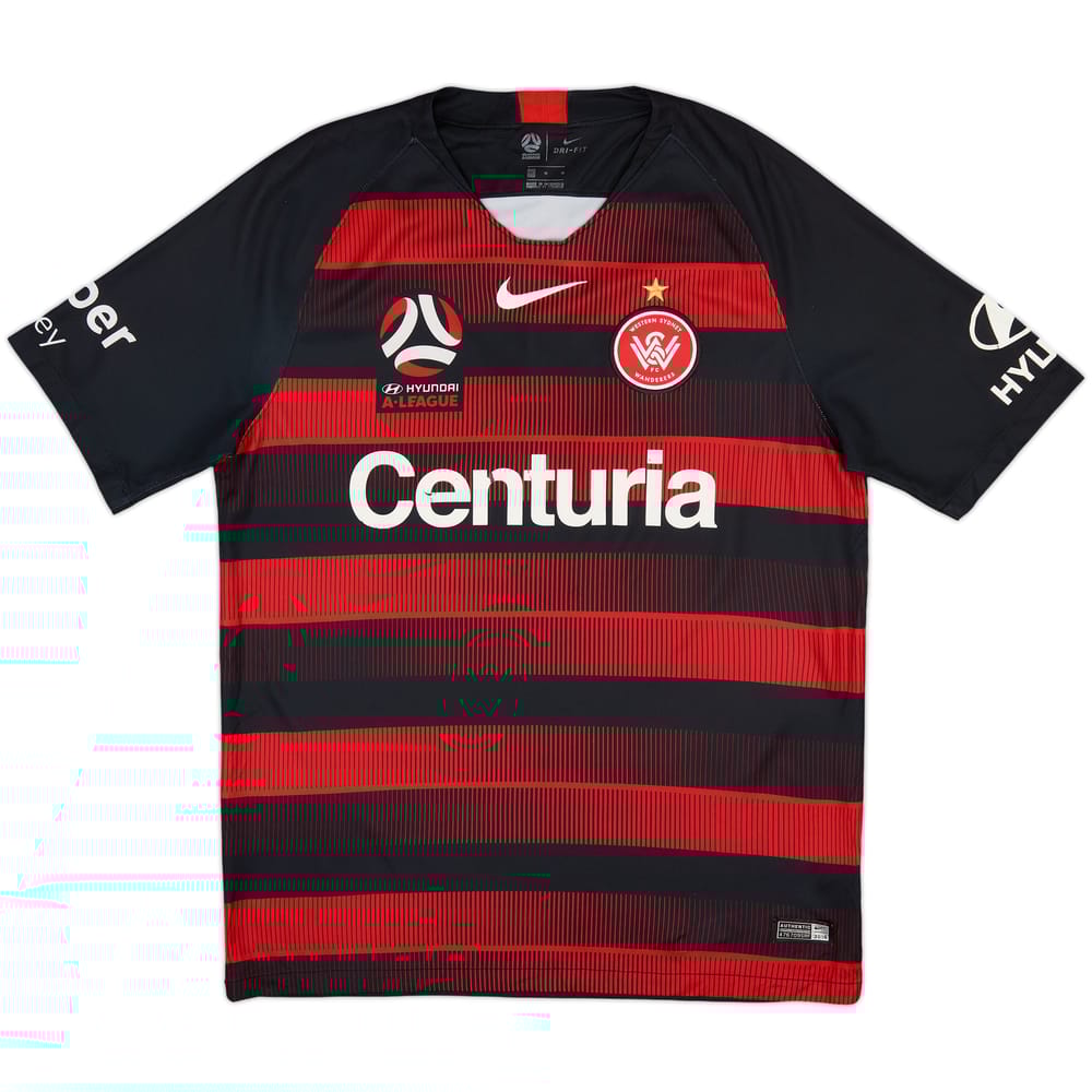 2018-19 Western Sydney Wanderers Home Shirt - 6/10 - (M)