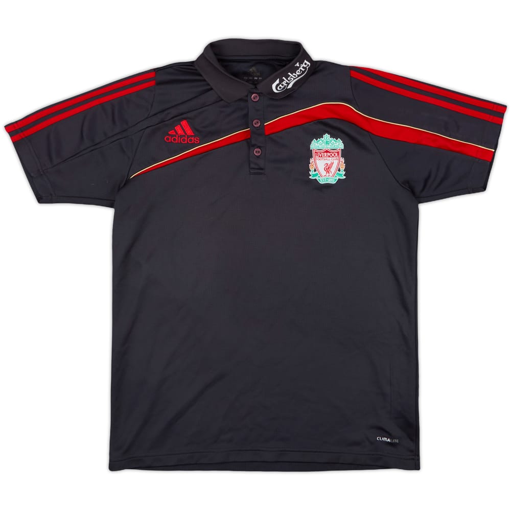 2009-10 Liverpool adidas Polo Shirt - 9/10 - (M)