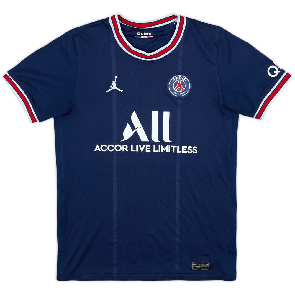 2021-22 Paris Saint-Germain Home Shirt - 6/10 - (L.Boys)