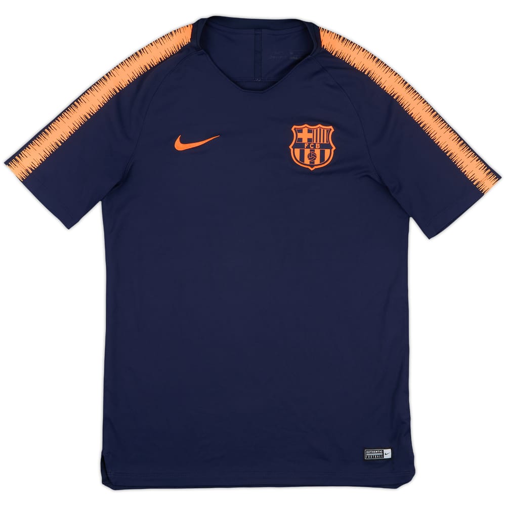2018-19 Barcelona Nike Training Shirt - 9/10 - (M)