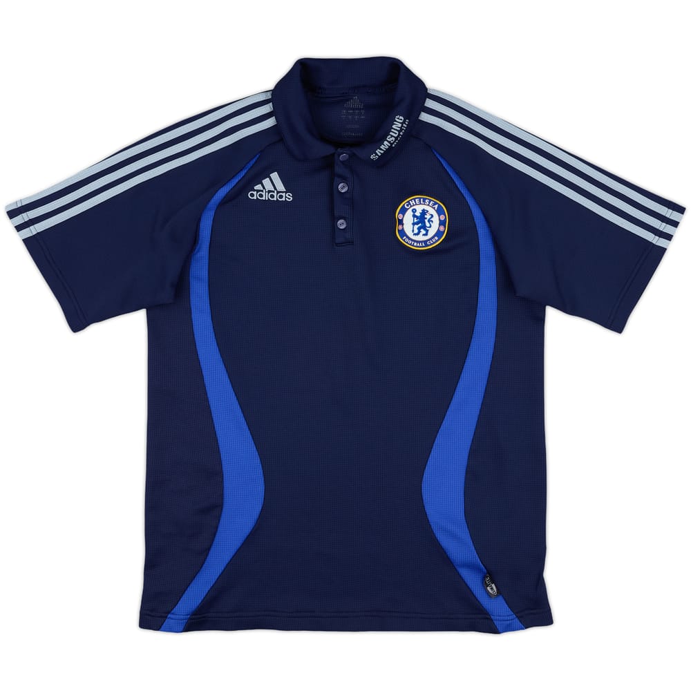 2006-07 Chelsea adidas Polo Shirt - 8/10 - (M)