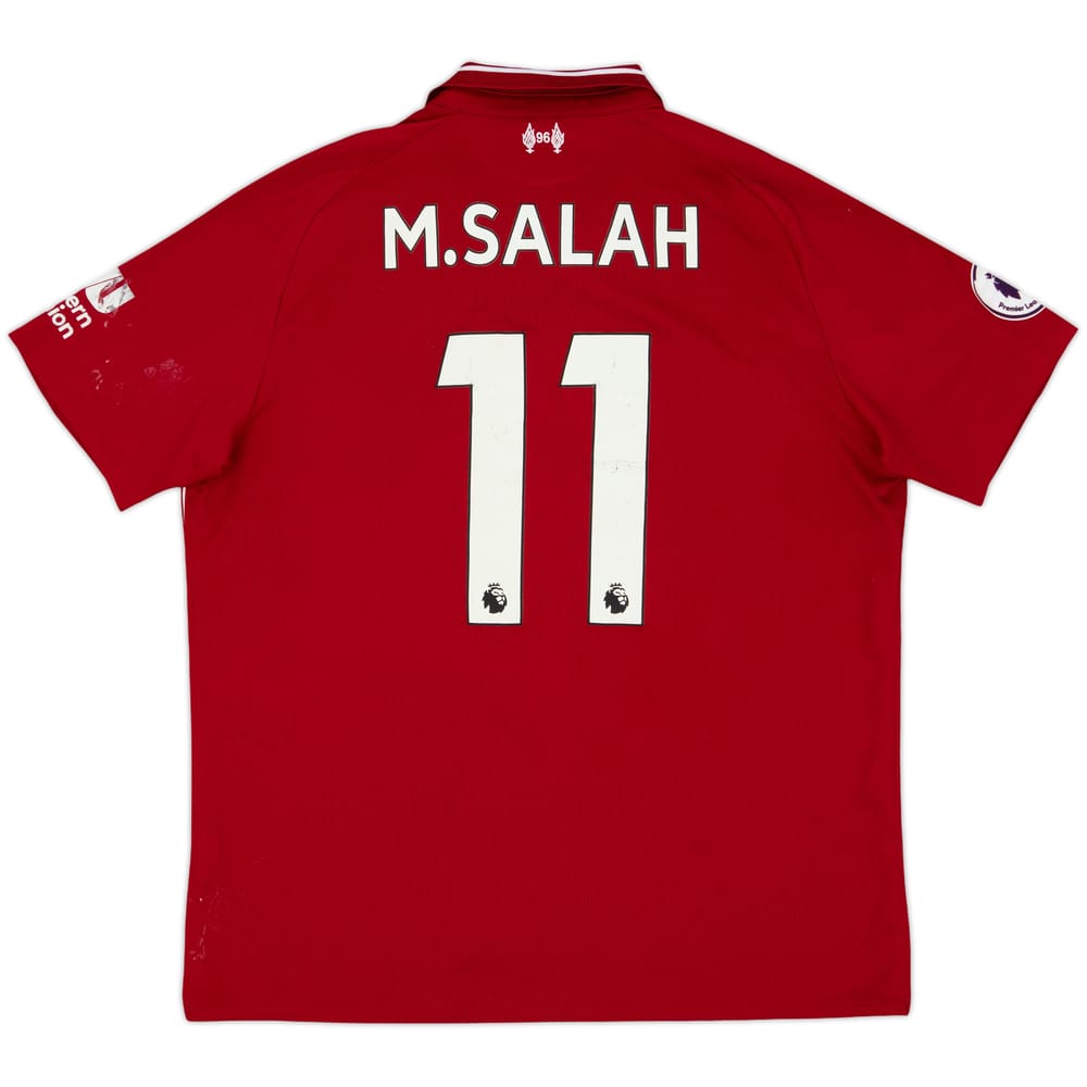 2018-19 Liverpool Home Shirt M.Salah #11 - 4/10 - (L)