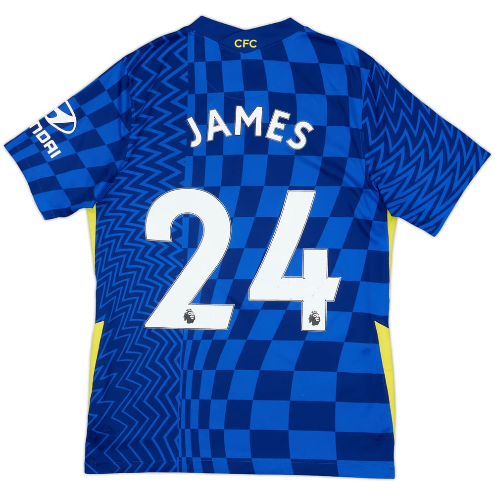 2021-22 Chelsea Home Shirt James #24 - 5/10 - (M)