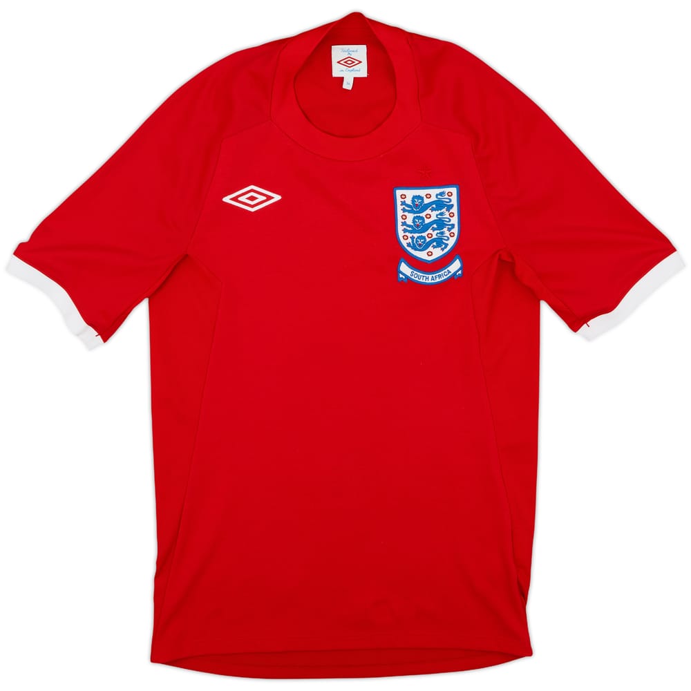 2010-11 England 'South Africa' Away Shirt - 9/10 - (XL.Boys)