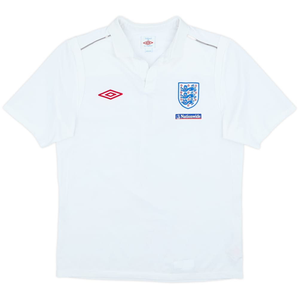 2010-11 England Umbro Polo Shirt - 6/10 - (M)