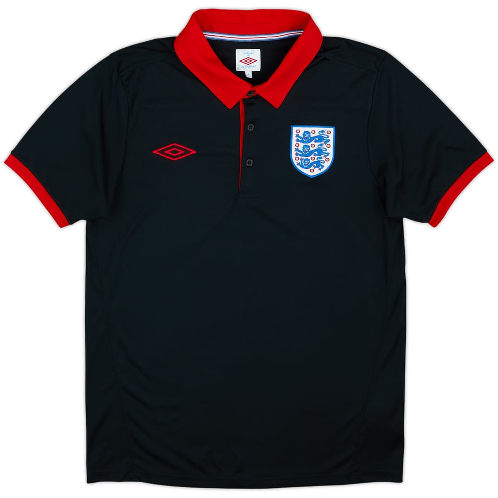 2010-11 England Umbro Polo Shirt - 9/10 - (M)