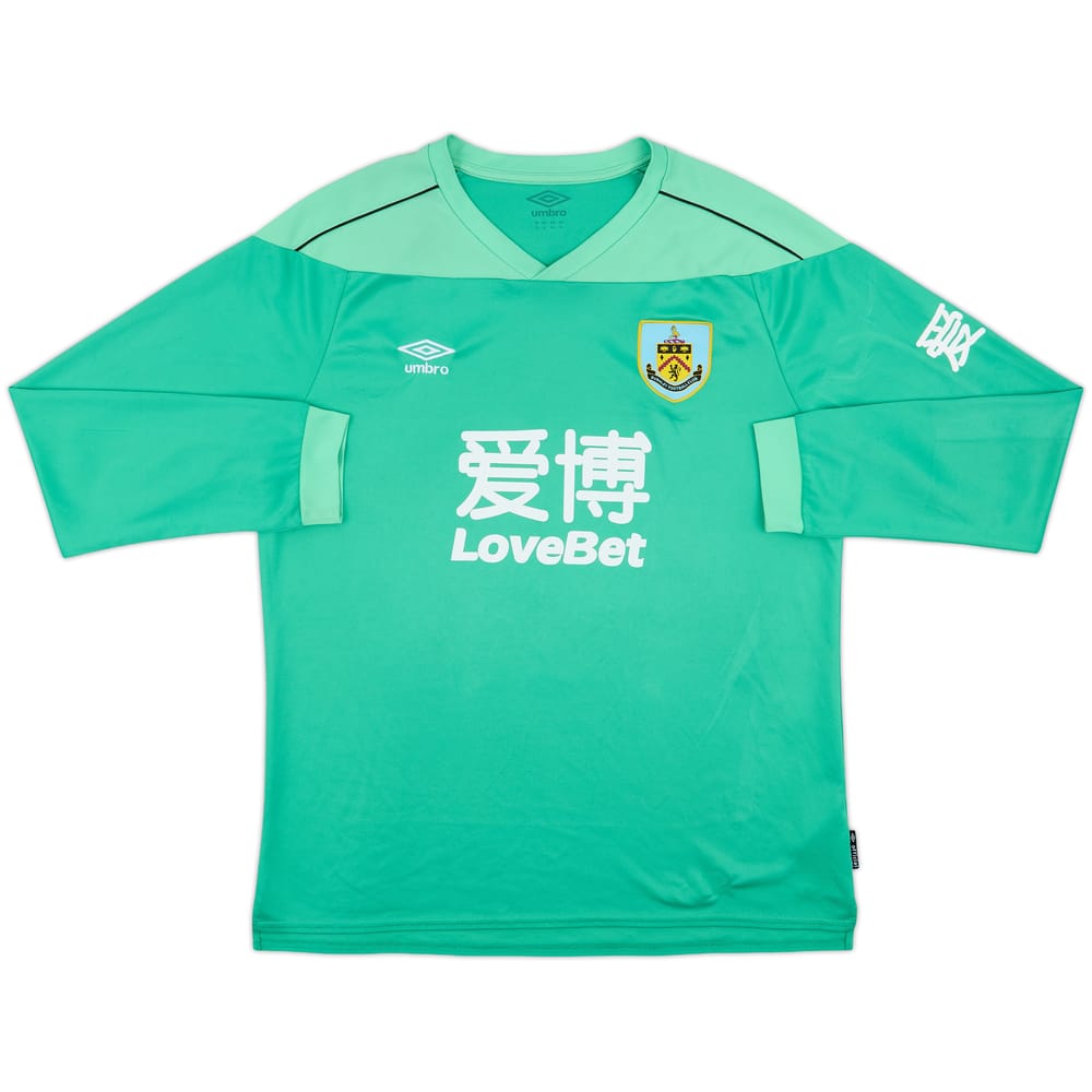 2020-21 Burnley GK Shirt - 7/10 - (XL)