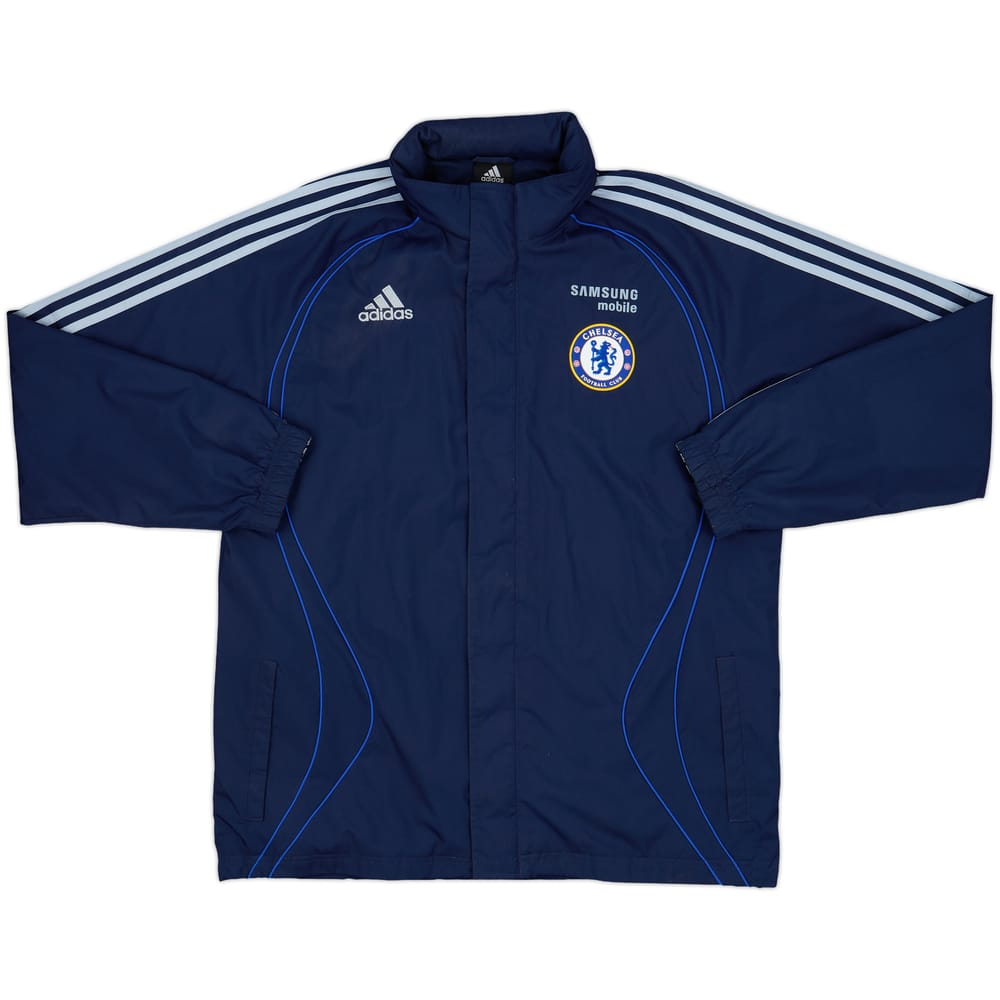 2006-07 Chelsea adidas Hooded Rain Jacket - 9/10 - (M)