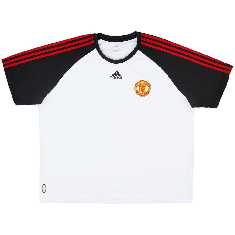 2021-22 Manchester United adidas Teamgeist Leisure Tee - 7/10 - (XL)