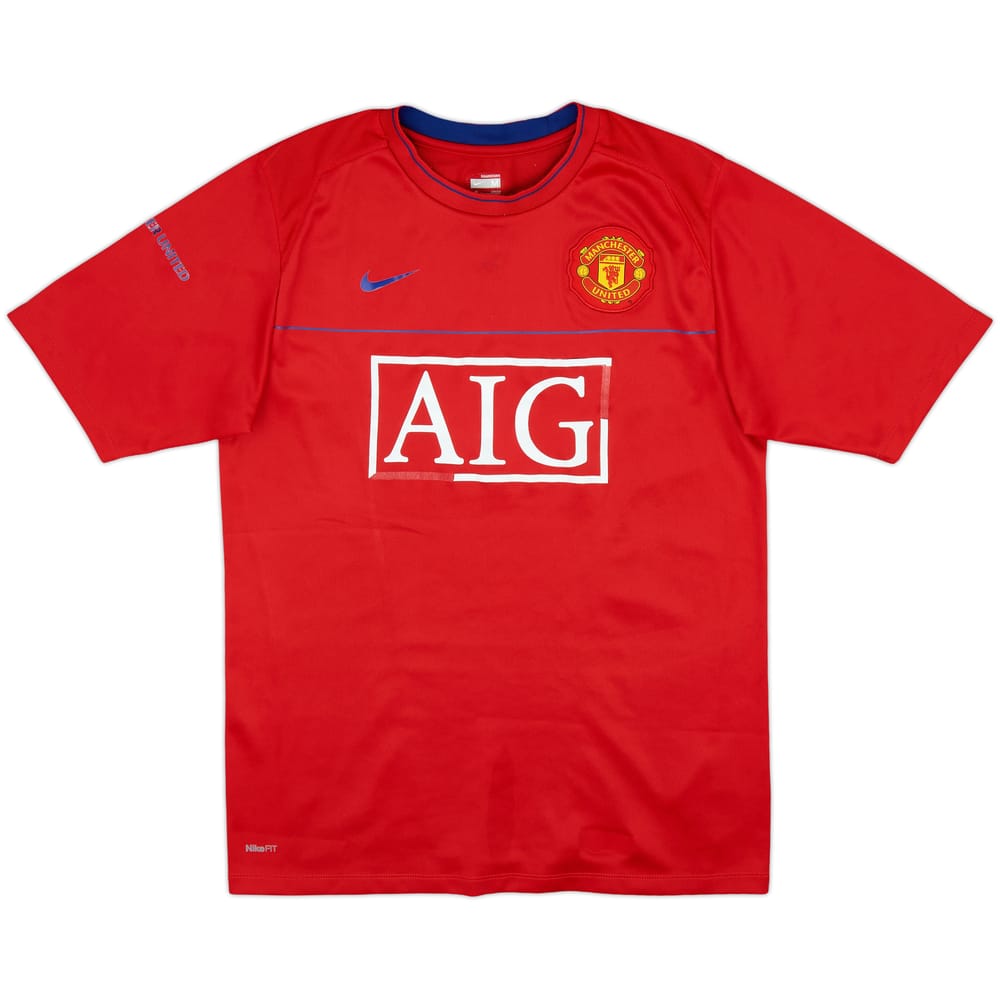 2008-09 Manchester United Nike Training Shirt - 5/10 - (M)