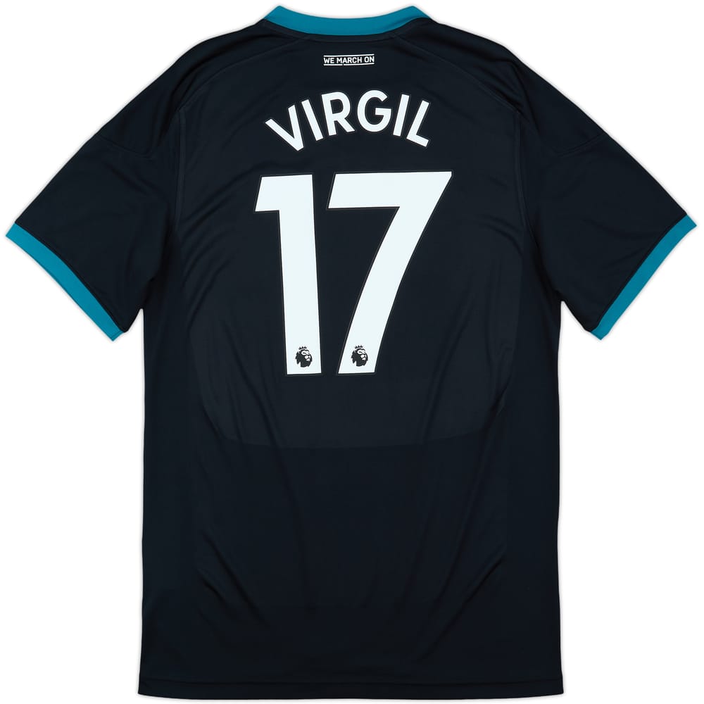 2017-18 Southampton Away Shirt Virgil #17 - 9/10 - (M)
