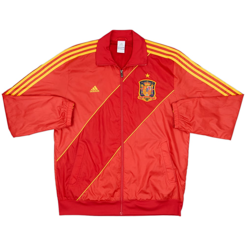 2012-13 Spain adidas Track Jacket - 8/10 - (L)
