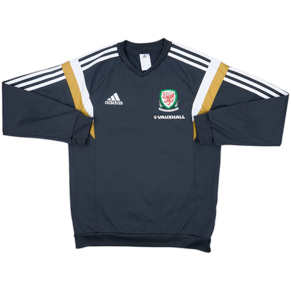 2014-15 Wales adidas Sweat Top - 9/10 - (S)