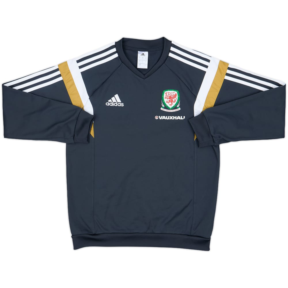 2014-15 Wales adidas Sweat Top - 7/10 - (S)