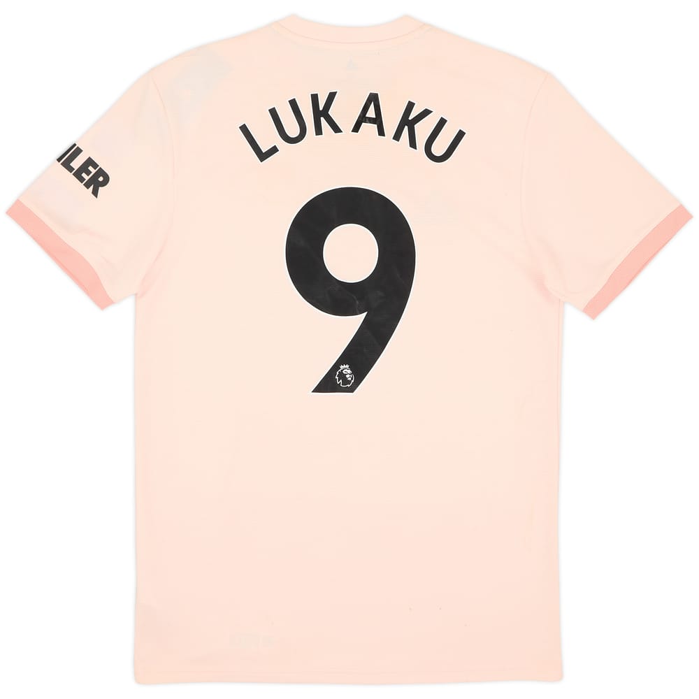 Camiseta de visitante del Manchester United 2018-19 Lukaku #9 (S)