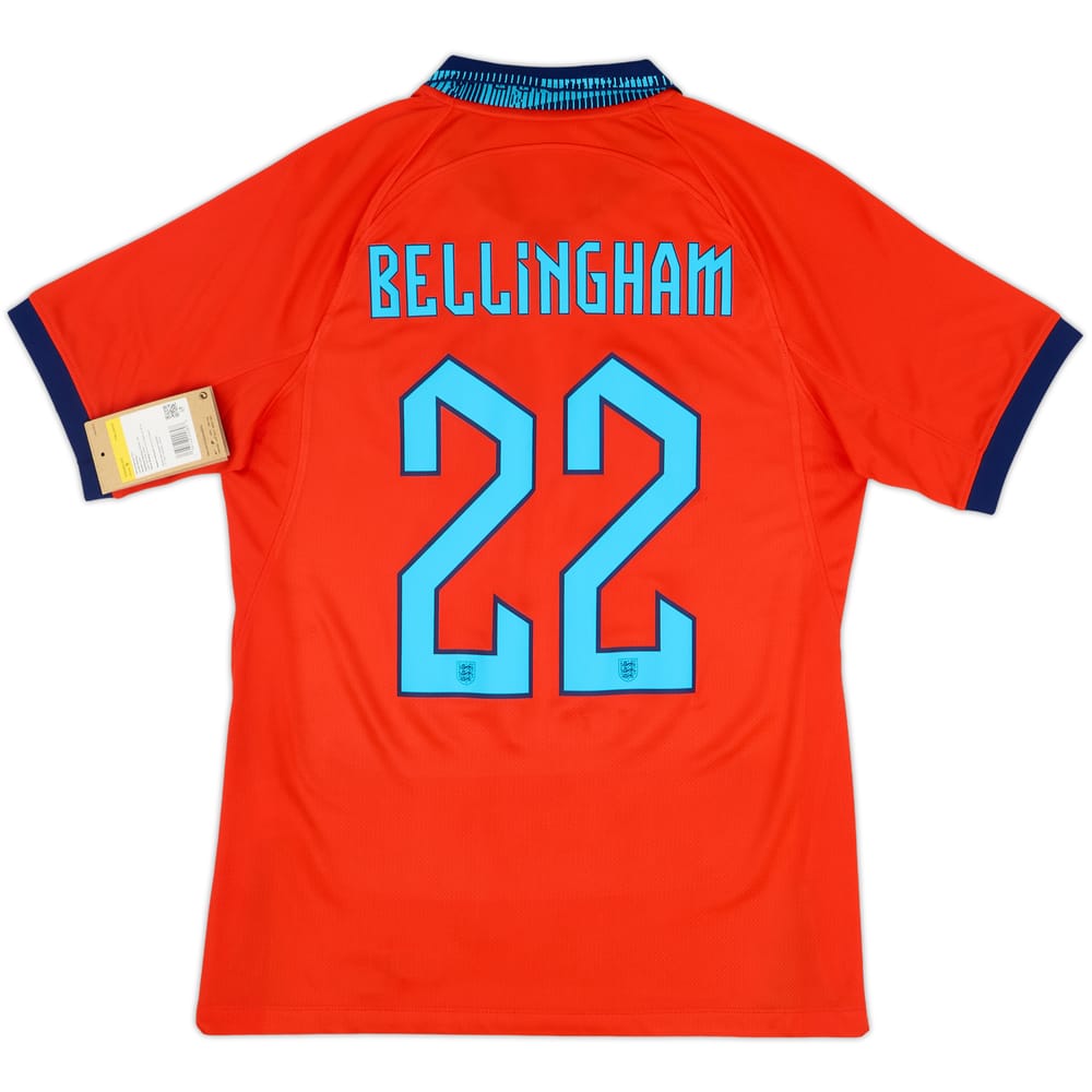 2022-23 England Away Shirt Bellingham #22 (S)