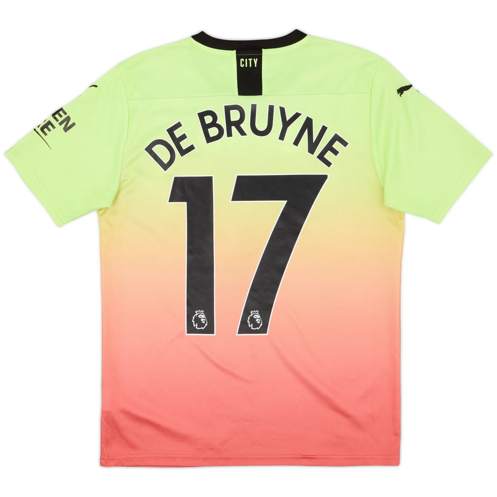 2019-20 Manchester City Third Shirt De Bruyne #17 - 7/10 - (S)