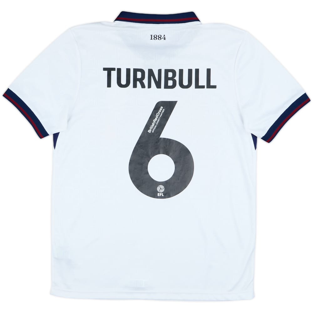 2024-25 Tranmere Rovers Home Shirt Turnbull #6 - 7/10 - (M)