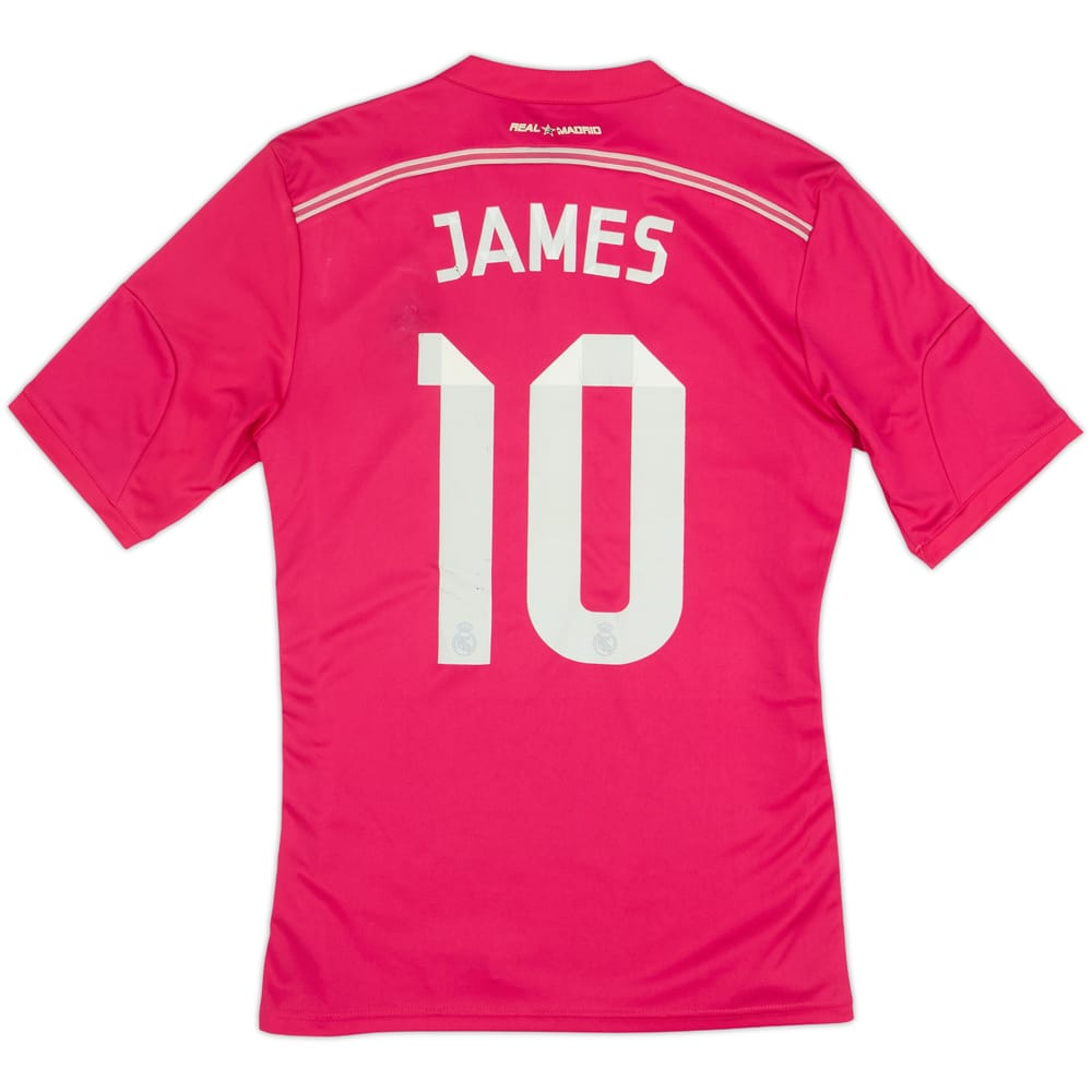 2014-15 Real Madrid Away Shirt James #10 (S)